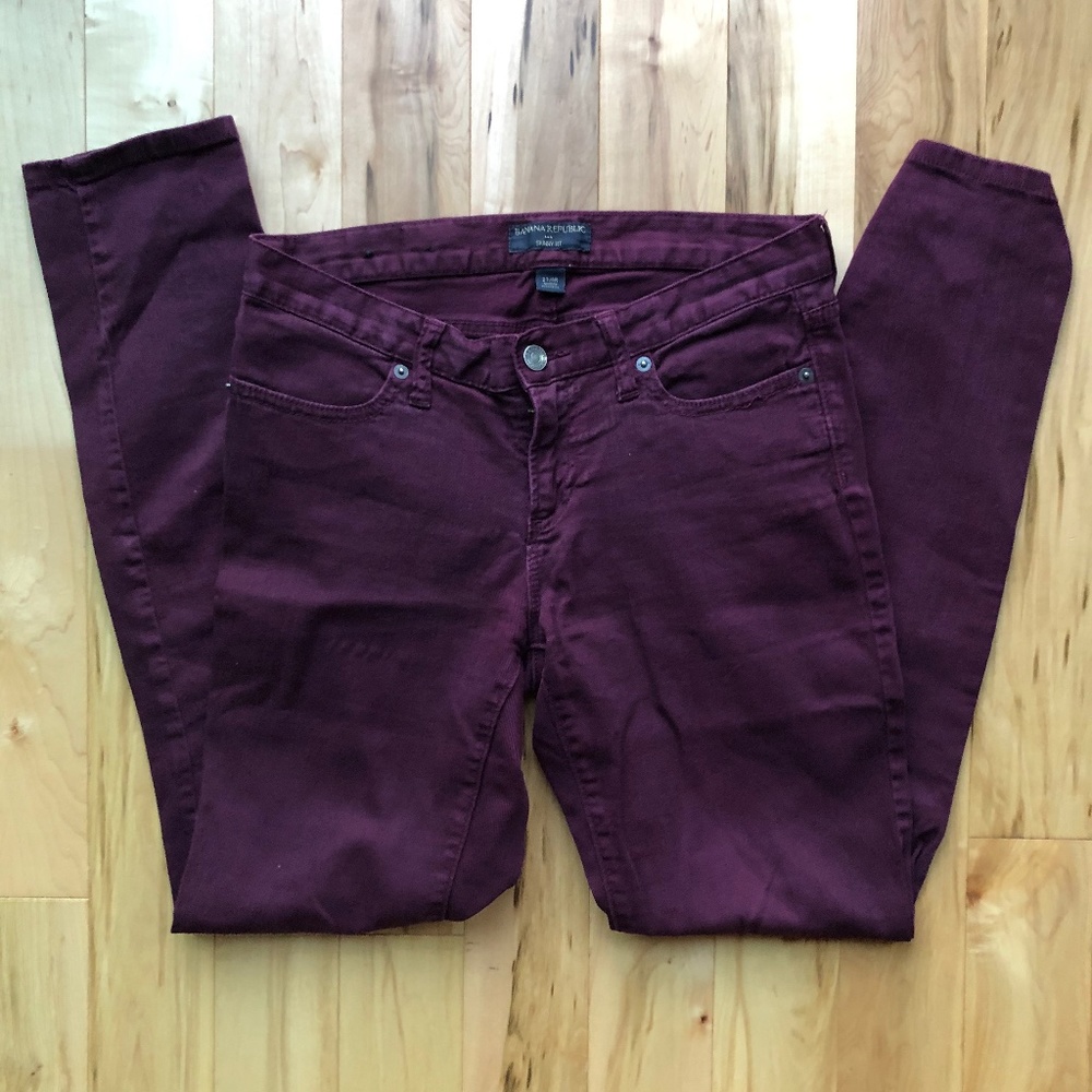 Beautiful‎ Burgundy Jeans